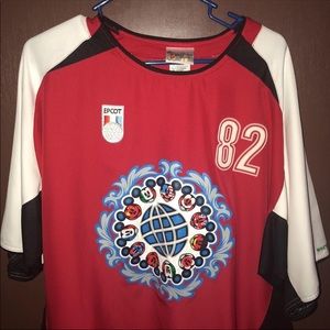 Disney Epcot World Showcase Soccer Jersey